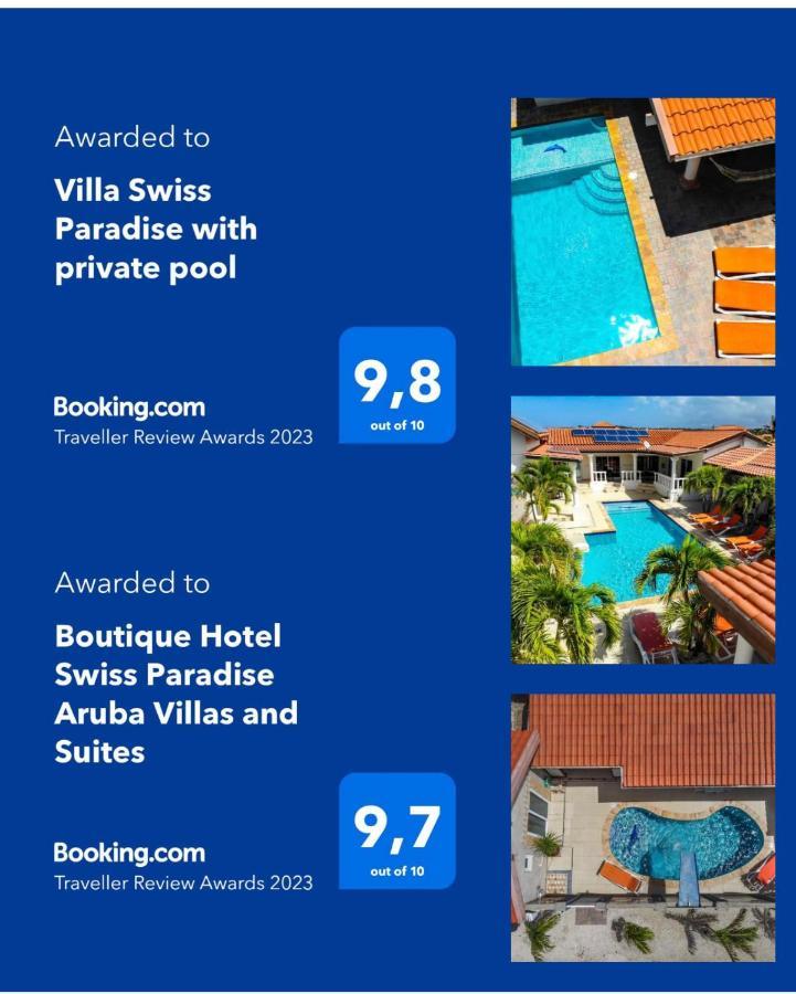 Villa Swiss Paradise With Private Pool Palm Beach Exterior foto
