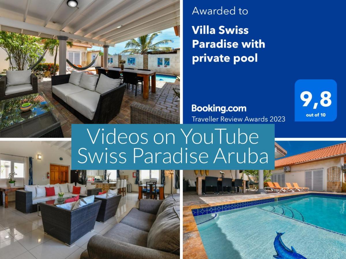 Villa Swiss Paradise With Private Pool Palm Beach Exterior foto